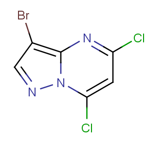 CAS No:114040-06-1 3-bromo-5,7-dichloropyrazolo[1,5-a]pyrimidine