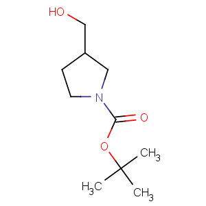 CAS No:114214-69-6 tert-butyl 3-(hydroxymethyl)pyrrolidine-1-carboxylate