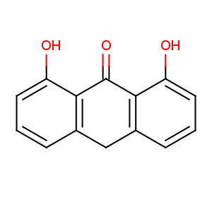 CAS No:1143-38-0 1,8-dihydroxy-10H-anthracen-9-one