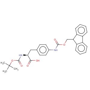 CAS No:114346-31-5 L-Phenylalanine,N-[(1,1-dimethylethoxy)carbonyl]-4-[[(9H-fluoren-9-ylmethoxy)carbonyl]amino]-