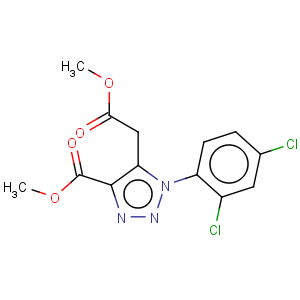 CAS No:114462-80-5 methyl 1-(2,4-dichlorophenyl)-5-(methoxycarbonylmethyl)triazole-4-carboxylate