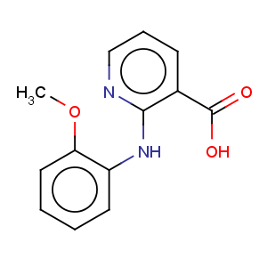 CAS No:114501-02-9 3-Pyridinecarboxylicacid, 2-[(2-methoxyphenyl)amino]-