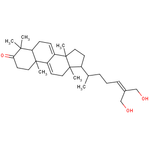 CAS No:114567-47-4 Lanosta-7,9(11),24-trien-3-one,26,27-dihydroxy-