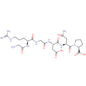 CAS No:114681-65-1 L-Proline,glycyl-L-arginylglycyl-L-a-aspartyl-L-asparaginyl-
