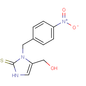 CAS No:114772-19-9 4-(hydroxymethyl)-3-[(4-nitrophenyl)methyl]-1H-imidazole-2-thione