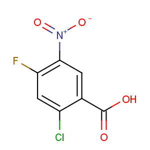 CAS No:114776-15-7 2-chloro-4-fluoro-5-nitrobenzoic acid