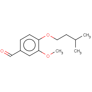 CAS No:114991-69-4 Benzaldehyde,3-methoxy-4-(3-methylbutoxy)-