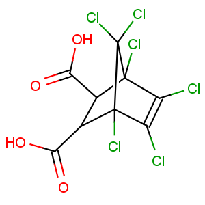 CAS No:115-28-6 1,2,3,4,7,7-hexachlorobicyclo[2.2.1]hept-2-ene-5,6-dicarboxylic acid