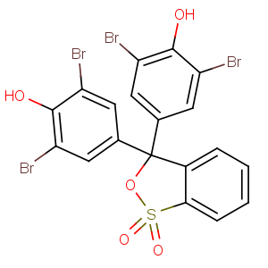 CAS No:115-39-9 2,6-dibromo-4-[3-(3,5-dibromo-4-hydroxyphenyl)-1,1-dioxo-2,<br />1λ