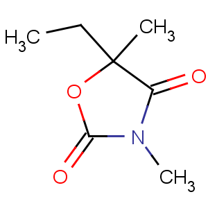 CAS No:115-67-3 5-ethyl-3,5-dimethyl-1,3-oxazolidine-2,4-dione