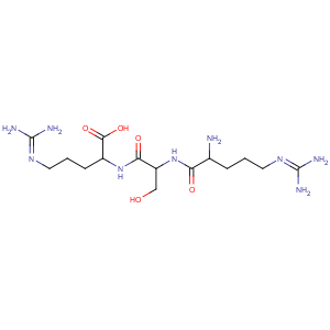 CAS No:115035-42-2 2-[[2-[[2-amino-5-(diaminomethylideneamino)pentanoyl]amino]-3-<br />hydroxypropanoyl]amino]-5-(diaminomethylideneamino)pentanoic acid