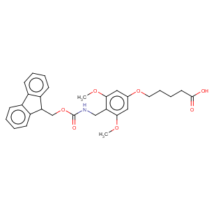 CAS No:115109-65-4 Pentanoic acid,5-[4-[[[(9H-fluoren-9-ylmethoxy)carbonyl]amino]methyl]-3,5-dimethoxyphenoxy]-