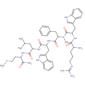 CAS No:115150-59-9 L-Methioninamide,L-arginyl-D-tryptophyl-N-methyl-L-phenylalanyl-D-tryptophyl-L-leucyl-