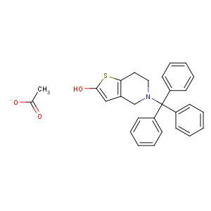 CAS No:1151904-83-4 5-trityl-6,7-dihydro-4H-thieno[3,2-c]pyridin-2-ol