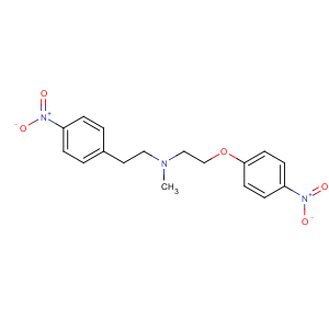 CAS No:115287-37-1 N-methyl-N-[2-(4-nitrophenoxy)ethyl]-2-(4-nitrophenyl)ethanamine