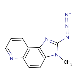 CAS No:115397-29-0 3H-Imidazo[4,5-f]quinoline,2-azido-3-methyl-
