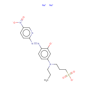 CAS No:115408-94-1 Sulfamic acid,N-[3-[3-hydroxy-4-[2-(5-nitro-2-pyridinyl)diazenyl]phenyl]propyl]-N-propyl-,sodium salt (1:2)