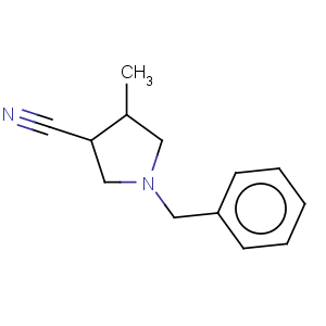 CAS No:115687-24-6 3-Pyrrolidinecarbonitrile,4-methyl-1-(phenylmethyl)-