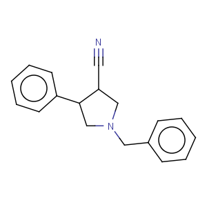 CAS No:115687-28-0 3-Pyrrolidinecarbonitrile,4-phenyl-1-(phenylmethyl)-