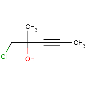 CAS No:115823-68-2 1-chloro-2-methylpent-3-yn-2-ol