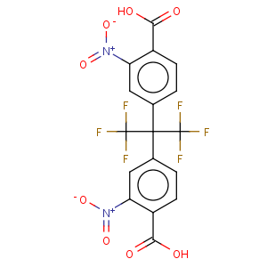 CAS No:115873-09-1 Benzoic acid,4,4'-[2,2,2-trifluoro-1-(trifluoromethyl)ethylidene]bis[2-nitro- (9CI)