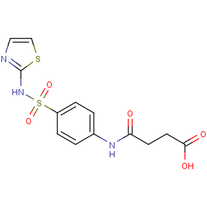 CAS No:116-43-8 4-oxo-4-[4-(1,3-thiazol-2-ylsulfamoyl)anilino]butanoic acid