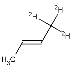 CAS No:116008-90-3 2-Butene-1,1,1-d3 (6CI)