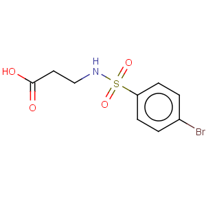 CAS No:116035-58-6 b-Alanine, N-(p-bromophenylsulfonyl)-(6CI)