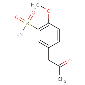 CAS No:116091-63-5 2-methoxy-5-(2-oxopropyl)benzenesulfonamide