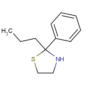 CAS No:116112-96-0 Thiazolidine,2-phenyl-2-propyl-