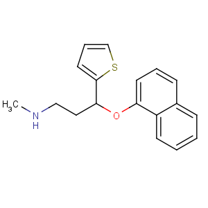 CAS No:116539-60-7 (3R)-N-methyl-3-naphthalen-1-yloxy-3-thiophen-2-ylpropan-1-amine