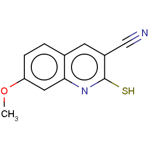 CAS No:116705-02-3 3-Quinolinecarbonitrile,1,2-dihydro-7-methoxy-2-thioxo-
