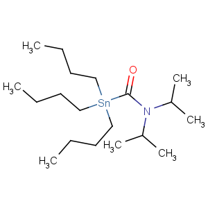 CAS No:116858-79-8 Stannanecarboxamide,1,1,1-tributyl-N,N-bis(1-methylethyl)-