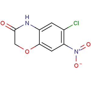 CAS No:116862-22-7 6-chloro-7-nitro-4H-1,4-benzoxazin-3-one