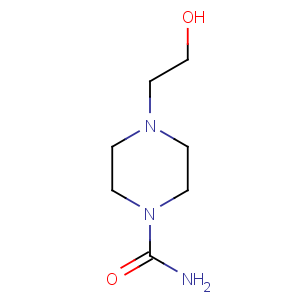 CAS No:116882-73-6 1-Piperazinecarboxamide,4-(2-hydroxyethyl)-