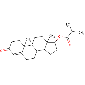 CAS No:1169-49-9 [(8R,9S,10R,13S,14S,17S)-10,13-dimethyl-3-oxo-1,2,6,7,8,9,11,12,14,15,<br />16,17-dodecahydrocyclopenta[a]phenanthren-17-yl] 2-methylpropanoate