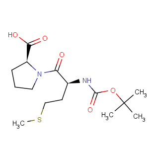CAS No:116939-85-6 L-Proline,N-[(1,1-dimethylethoxy)carbonyl]-L-methionyl-