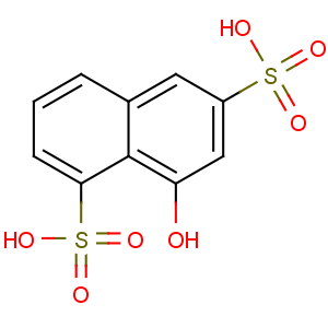 CAS No:117-43-1 8-hydroxynaphthalene-1,6-disulfonic acid