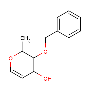 CAS No:117249-16-8 (2S,3R,4S)-2-methyl-3-phenylmethoxy-3,4-dihydro-2H-pyran-4-ol