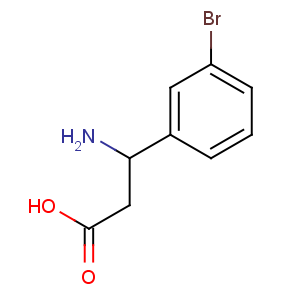 CAS No:117391-50-1 3-amino-3-(3-bromophenyl)propanoic acid
