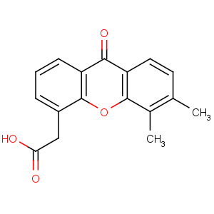 CAS No:117570-53-3 2-(5,6-dimethyl-9-oxoxanthen-4-yl)acetic acid