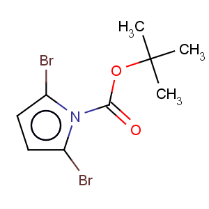 CAS No:117657-38-2 tert-butyl 2,5-dibromo-1H-pyrrole-1-carboxylate