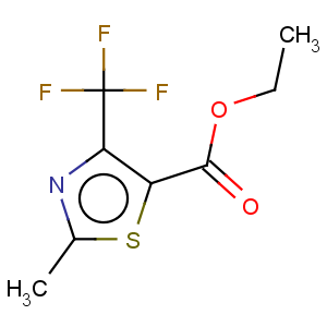 CAS No:117724-62-6 5-Thiazolecarboxylicacid, 2-methyl-4-(trifluoromethyl)-, ethyl ester