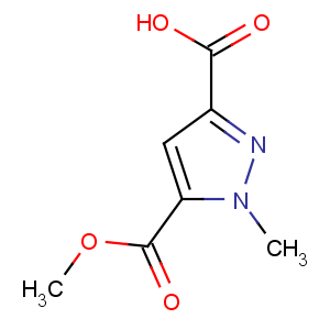 CAS No:117860-56-7 5-methoxycarbonyl-1-methylpyrazole-3-carboxylic acid