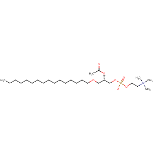 CAS No:117985-57-6 3,5,9-Trioxa-4-phosphahexacosan-1-aminium,7-(acetyloxy)-4-hydroxy-N,N,N-trimethyl-10-oxo-, inner salt, 4-oxide, (7S)-(9CI)