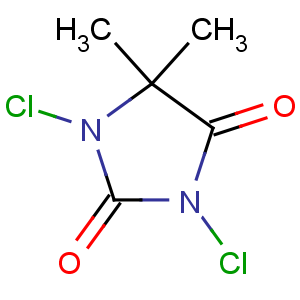 CAS No:118-52-5 1,3-dichloro-5,5-dimethylimidazolidine-2,4-dione