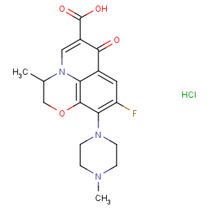 CAS No:118120-51-7 Ofloxacin hydrochloride