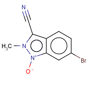 CAS No:1182284-33-8 2H-Indazole-3-carbonitrile,6-bromo-2-methyl-, 1-oxide