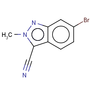 CAS No:1182284-35-0 2H-Indazole-3-carbonitrile,6-bromo-2-methyl-