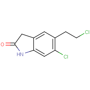 CAS No:118289-55-7 6-chloro-5-(2-chloroethyl)-1,3-dihydroindol-2-one